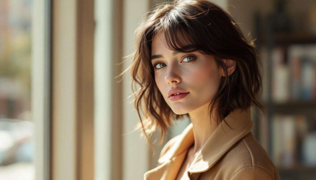 Waarom de middenscheiding dé effortless look van 2026 is