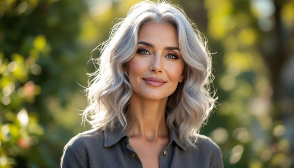 Ontdek in 2026 hoe de nieuwe quiet silver trend grijs haar stijlvol laat stralen
